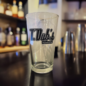 T.Dub's Pizzeria & Pub Pint Glass